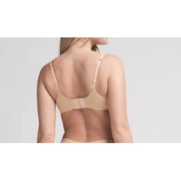 $64 SKIMS ULTIMATE BALCONETTE PUSH-UP SAND BRA - 32DDD - Picture 2 of 2